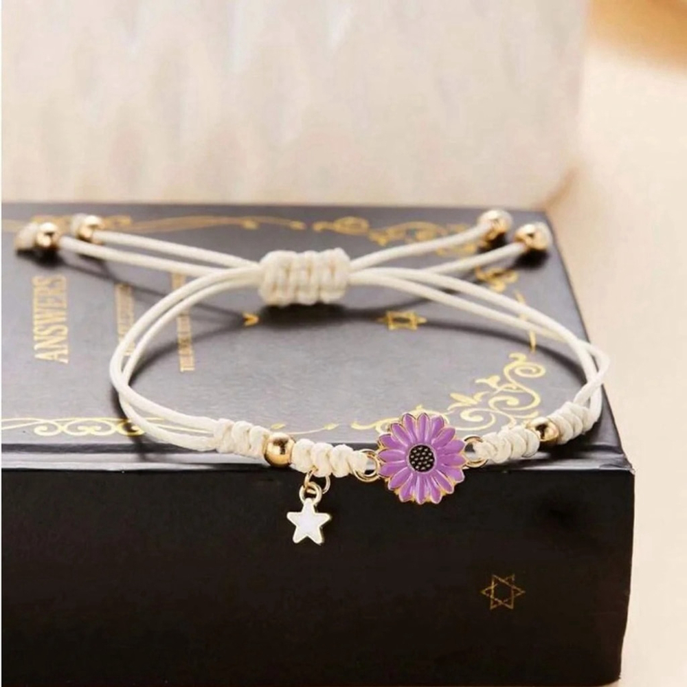 ⚠️Clearance Colorful Handmade Sunflower Bracelets SS - Picture 7 of 10